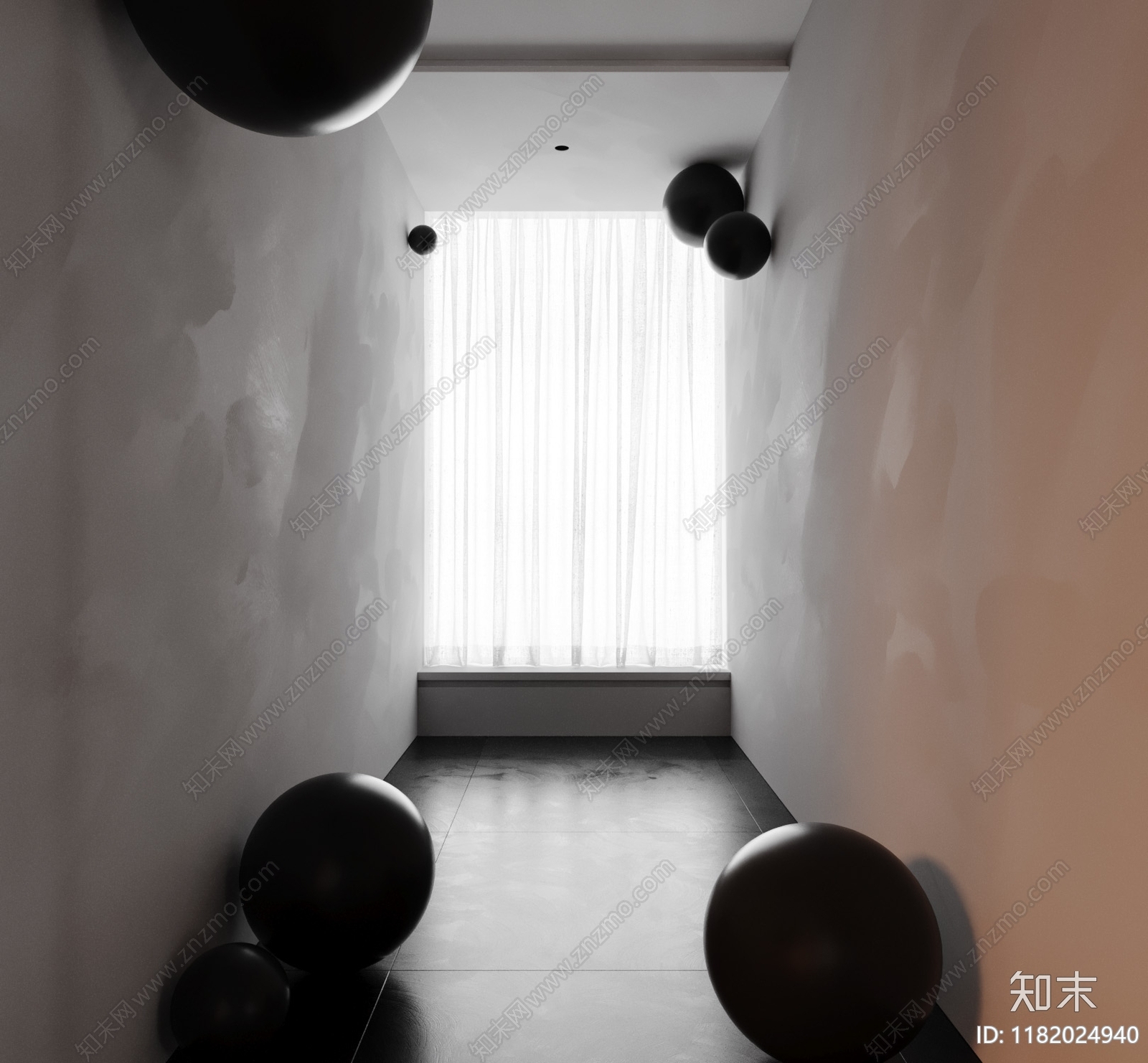 现代玄关3D模型下载【ID:1182024940】