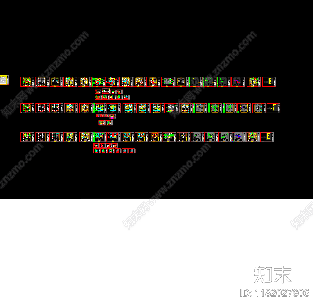 别墅cad施工图下载【ID:1182027806】