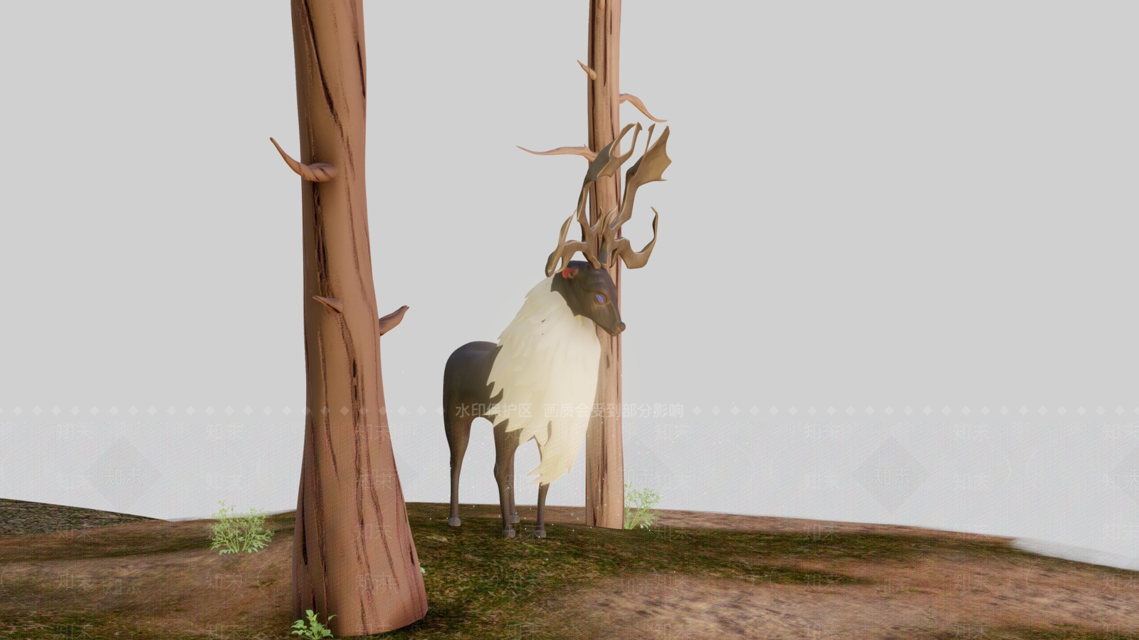 爬行类动物3D模型下载【ID:1182030516】