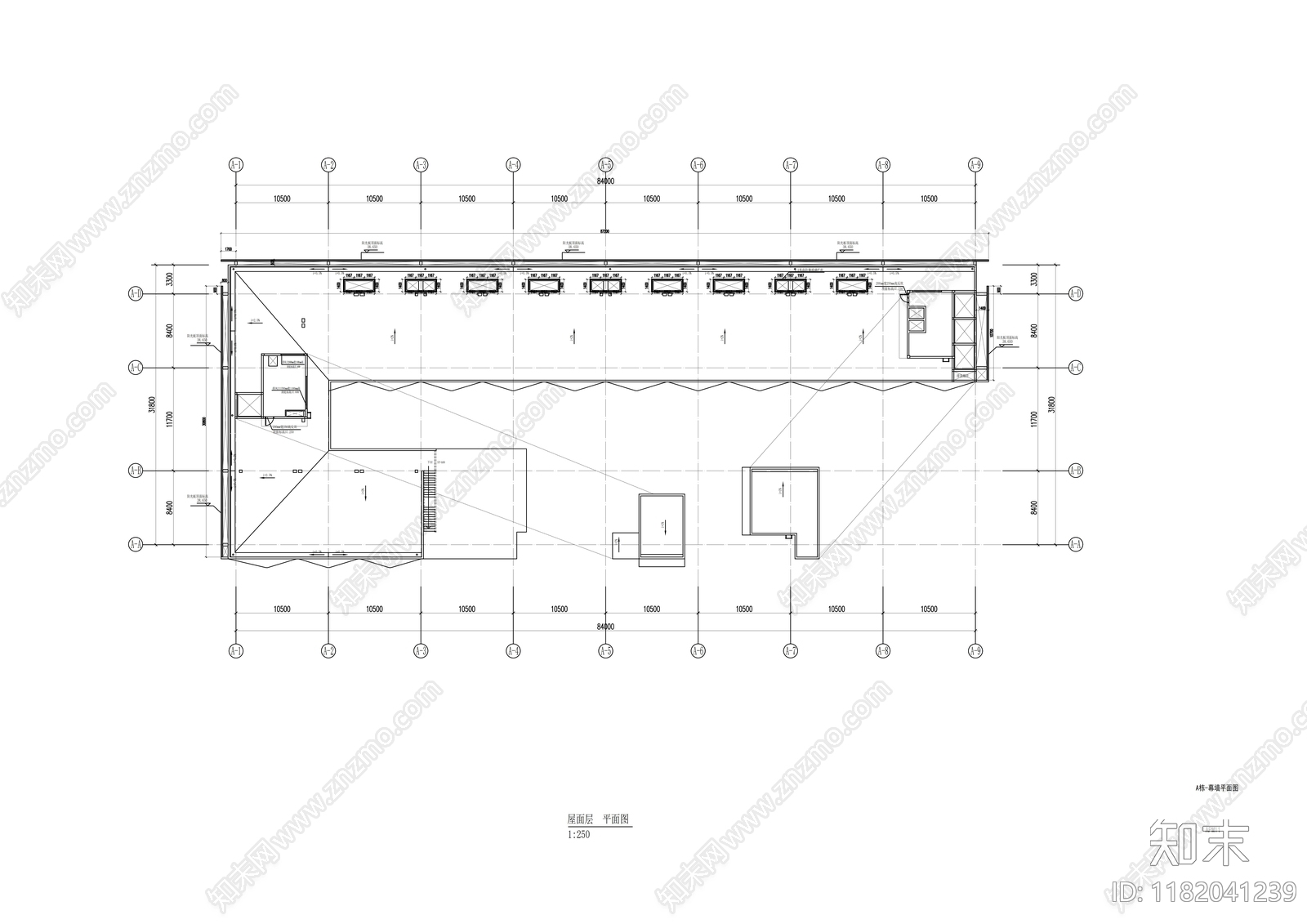 幕墙结构cad施工图下载【ID:1182041239】