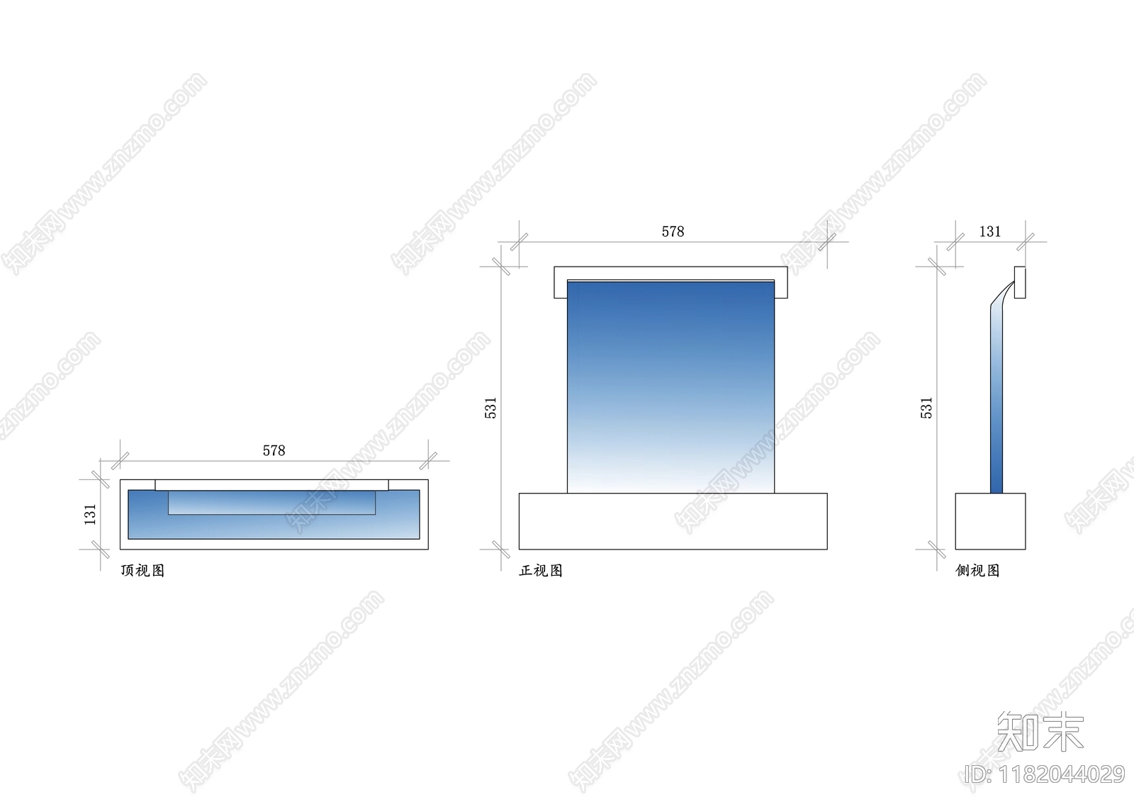 现代综合景观小品施工图下载【ID:1182044029】