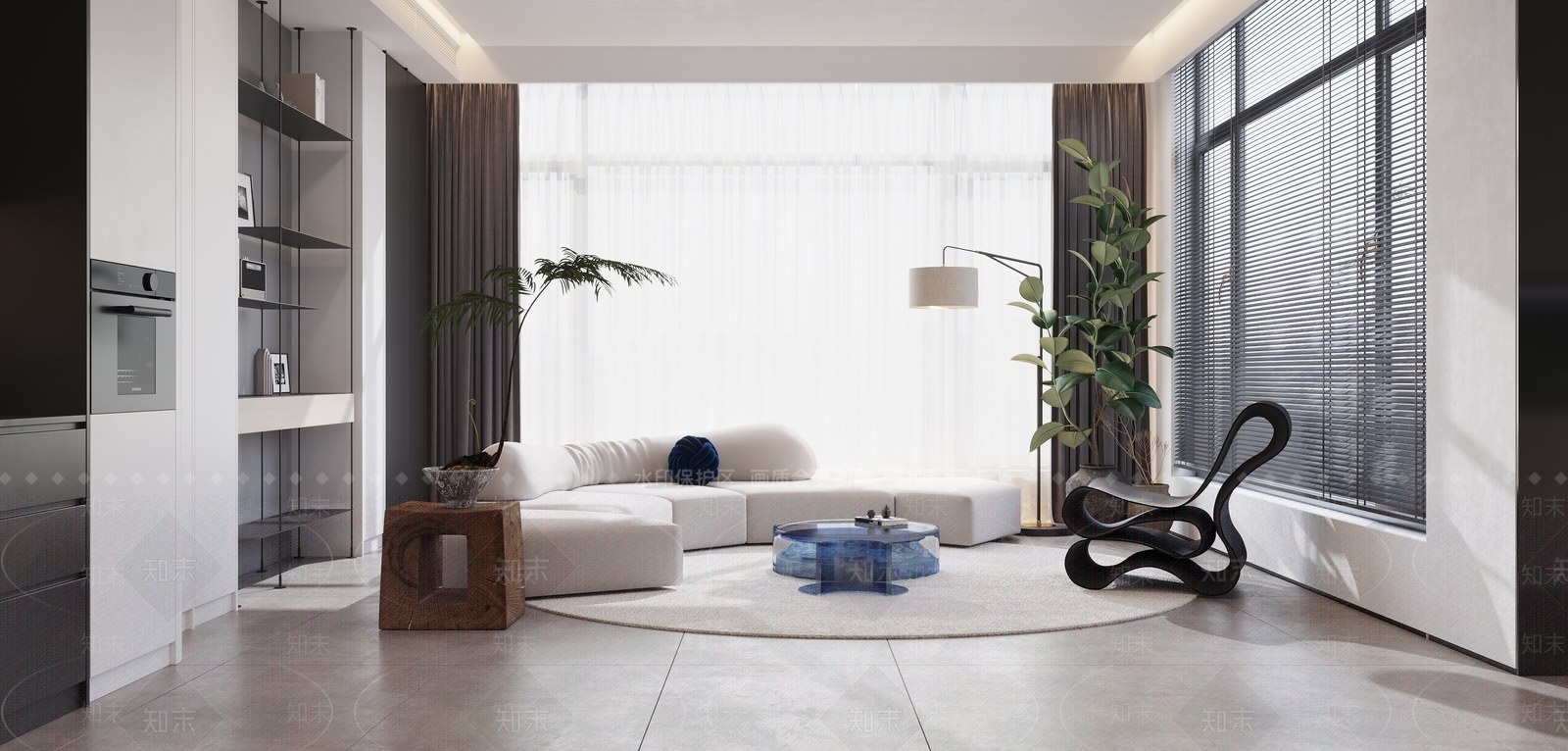 现代雕花3D模型下载【ID:1182067734】