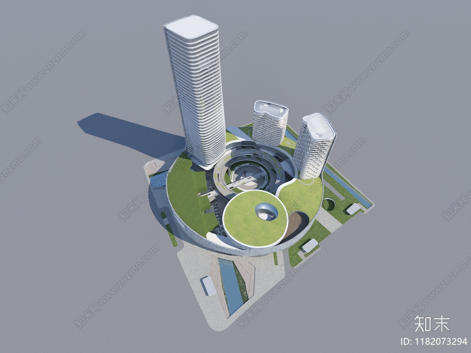 现代其他建筑外观3D模型下载【ID:1182073294】