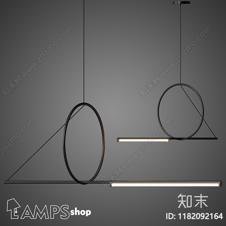 现代封闭式厨房3D模型下载【ID:1182092164】