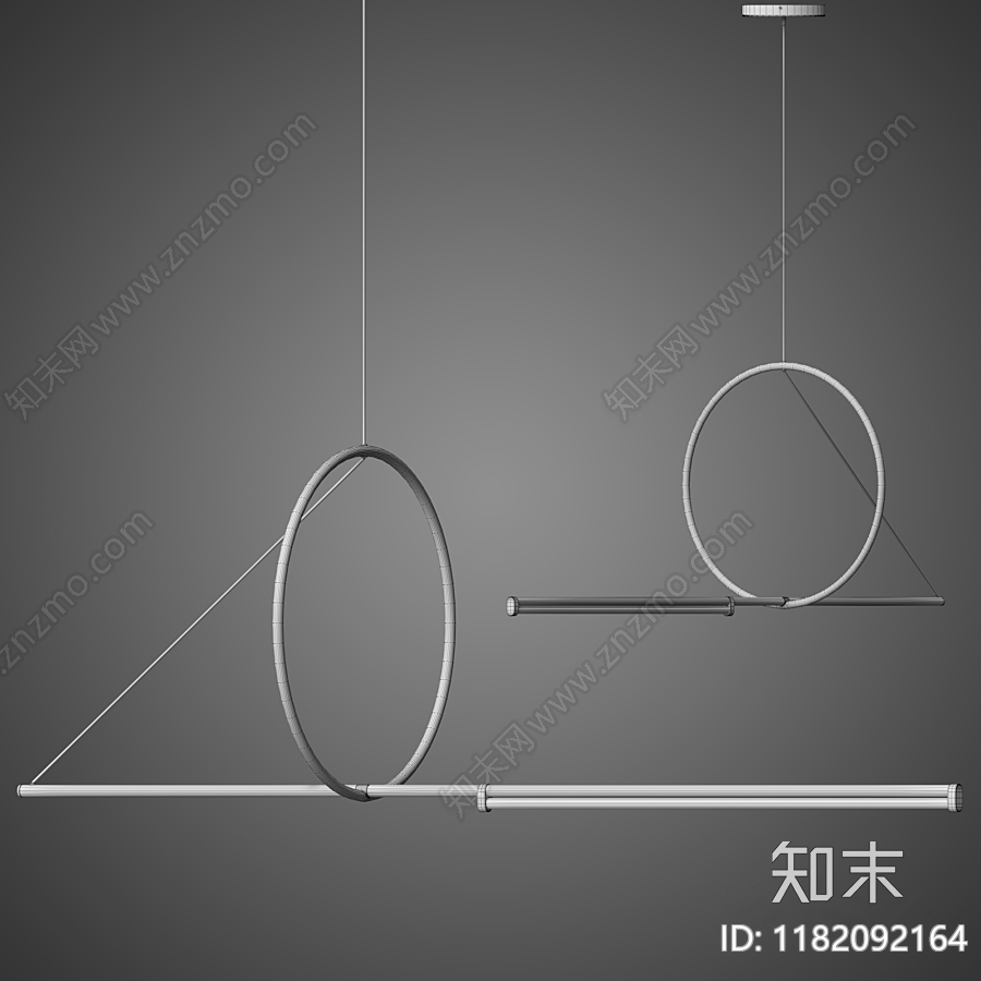 现代封闭式厨房3D模型下载【ID:1182092164】