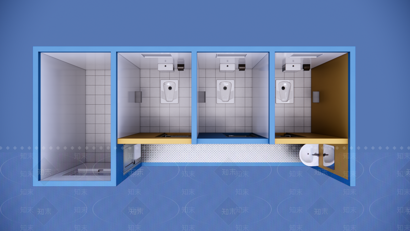 现代口袋公园SU模型下载【ID:1182097604】