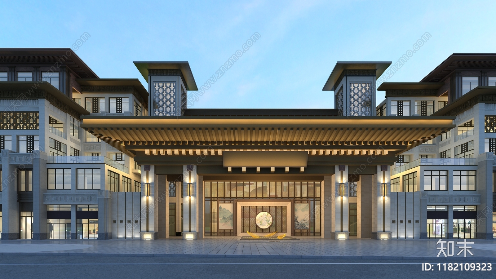 其他建筑外观3D模型下载【ID:1182109323】