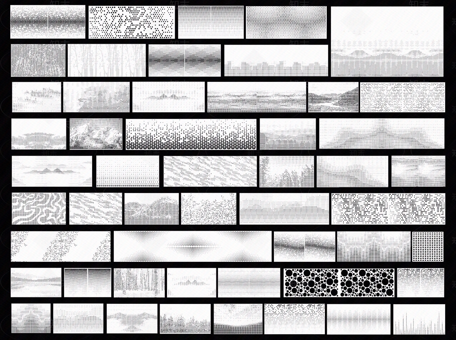 现代穿孔板贴图下载【ID:1182116903】