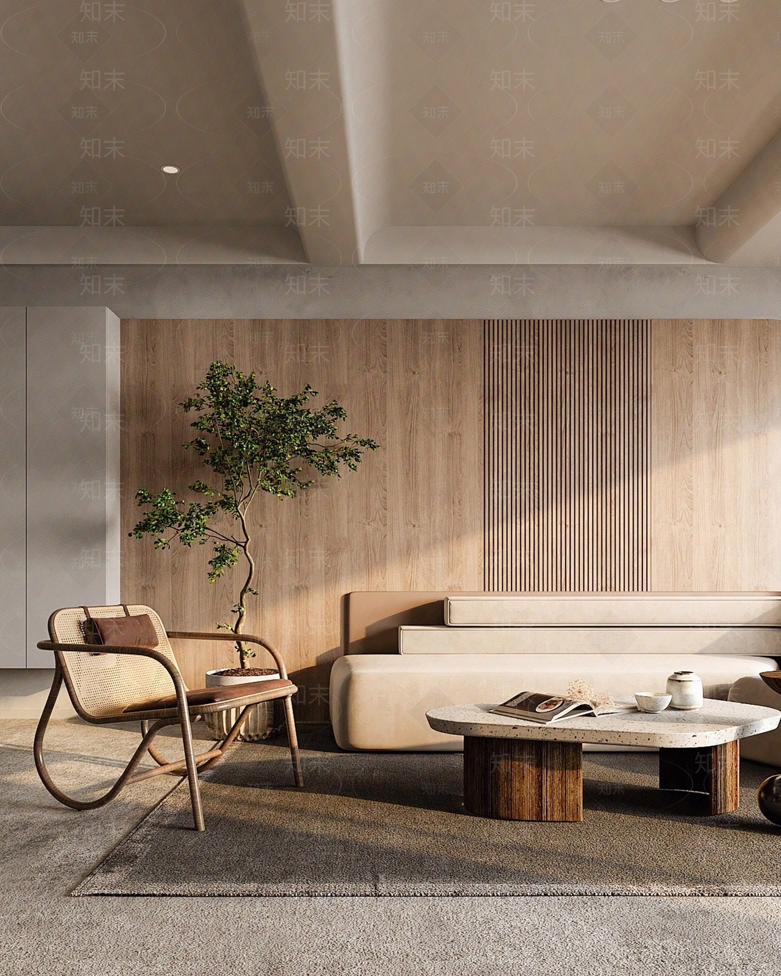 现代客厅贴图下载【ID:1182132293】