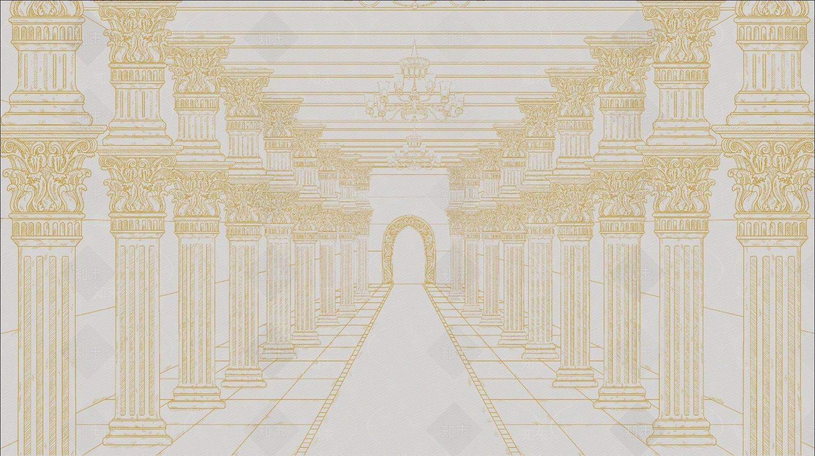 法式欧式壁纸贴图下载【ID:1182136383】