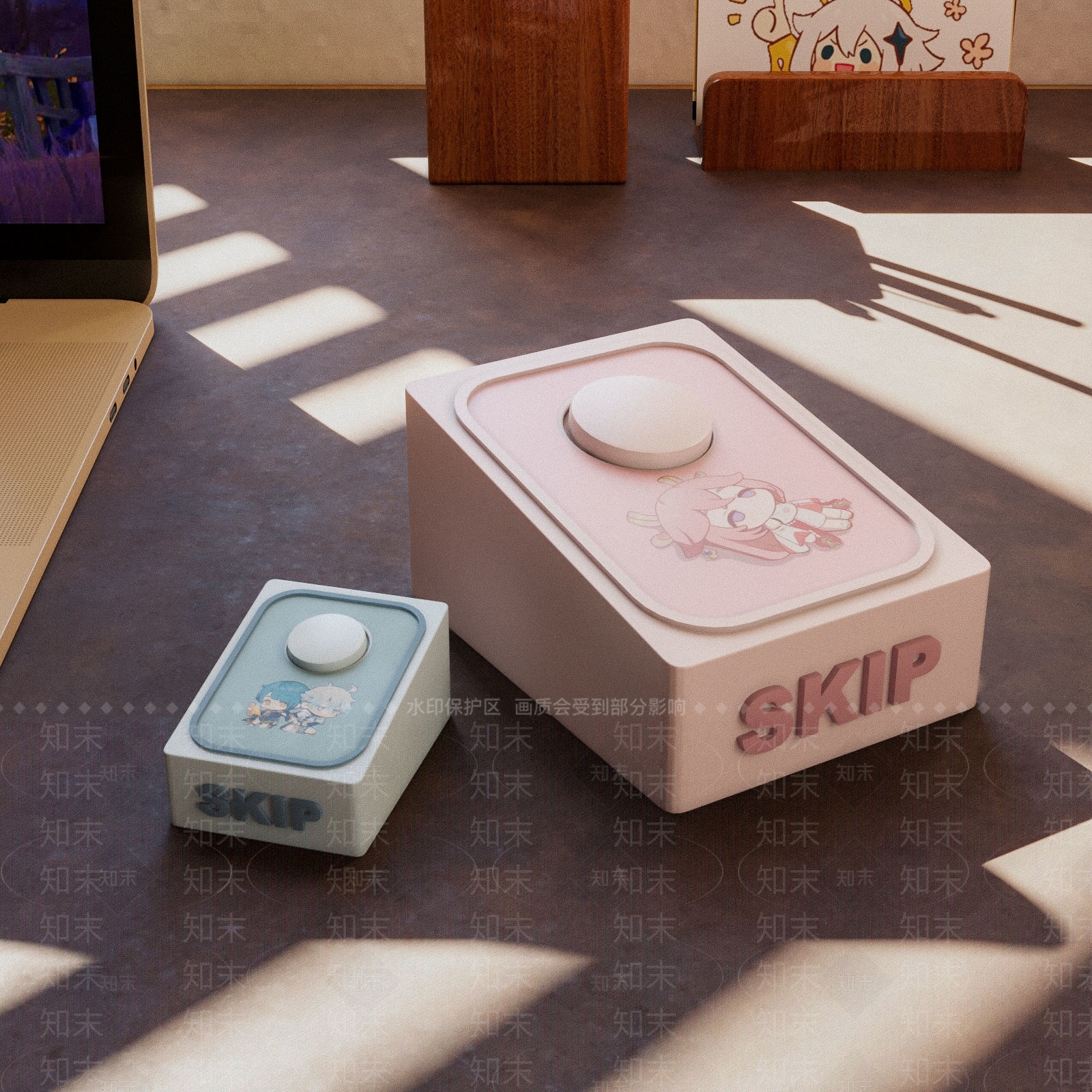 复古中古书房3D模型下载【ID:1182142536】