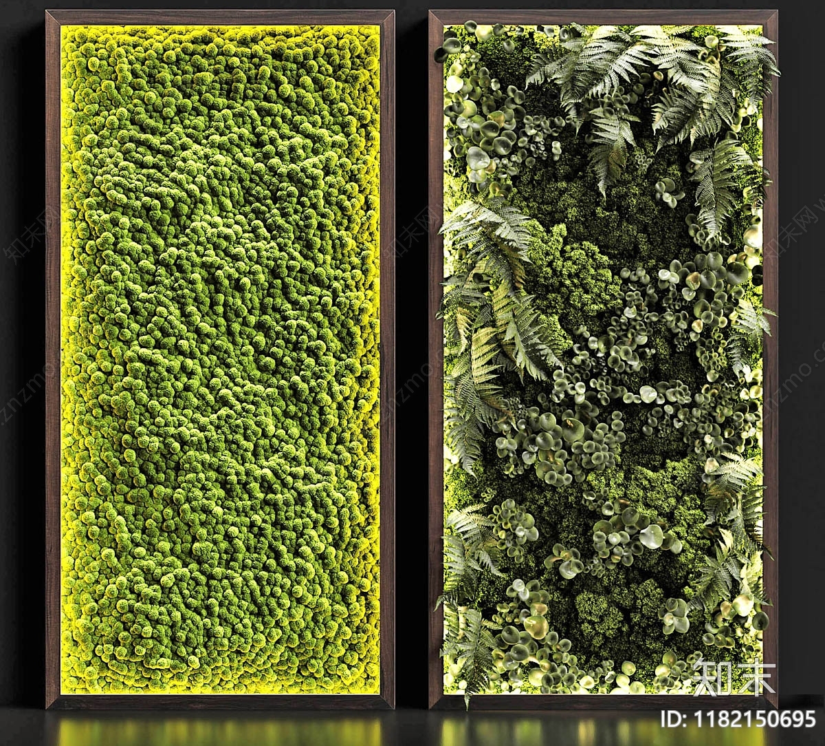 绿植墙3D模型下载【ID:1182150695】