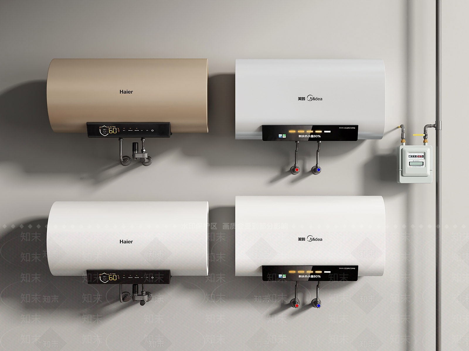 热水器SU模型下载【ID:1182150853】