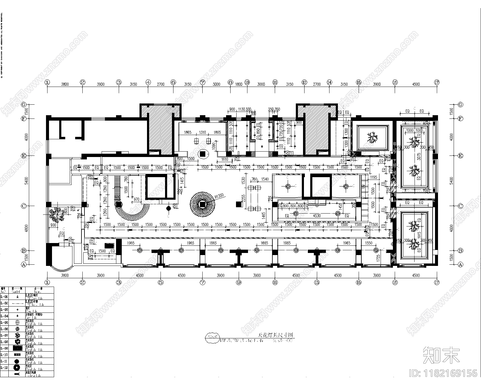 现代酒吧cad施工图下载【ID:1182169156】