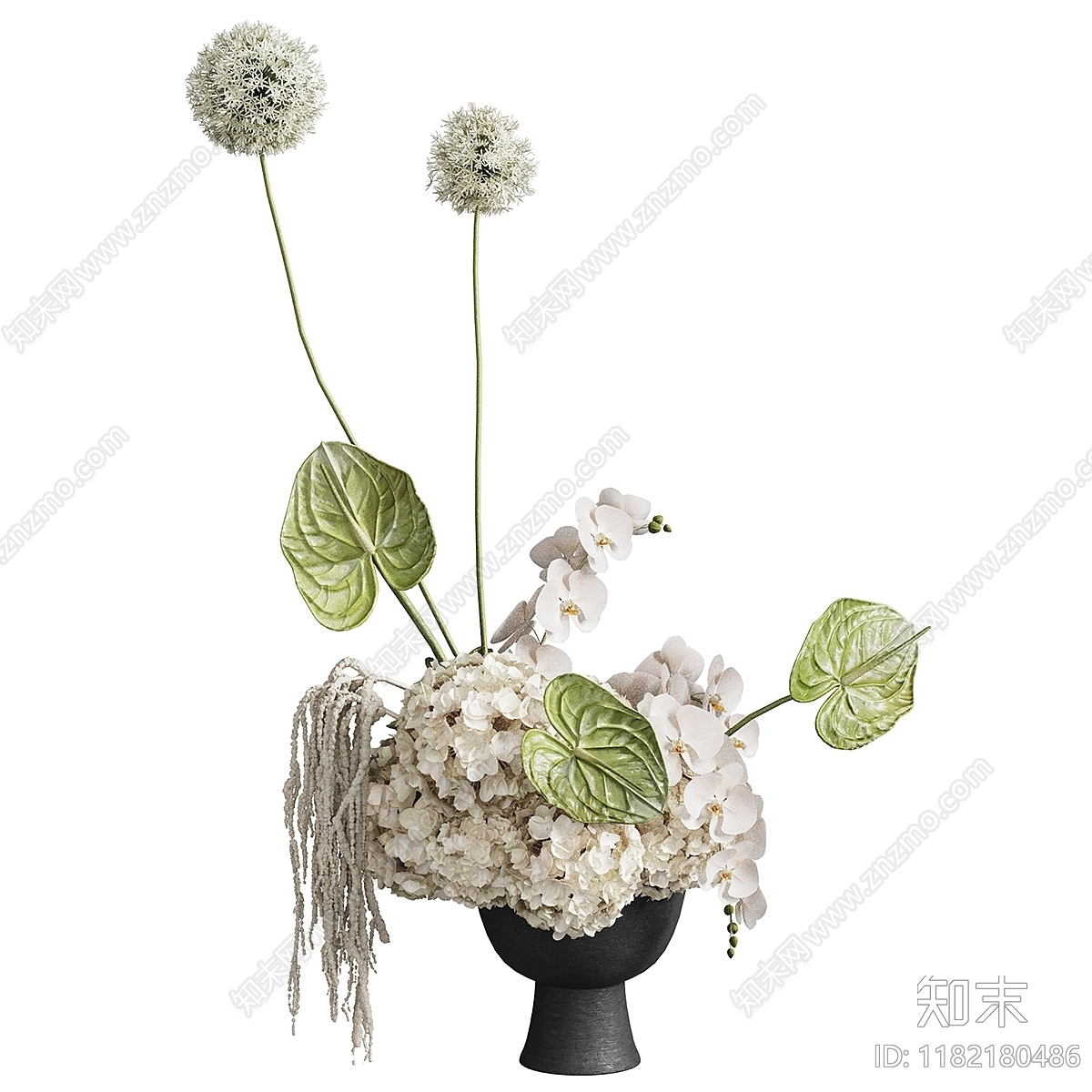 花艺3D模型下载【ID:1182180486】