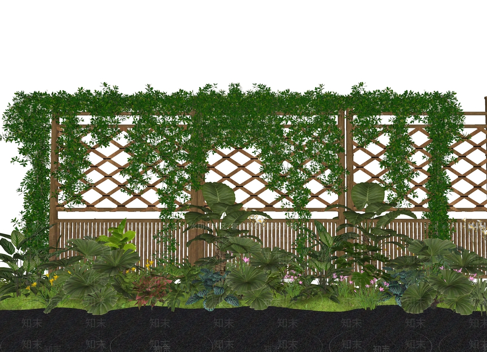 藤蔓SU模型下载【ID:1182194223】