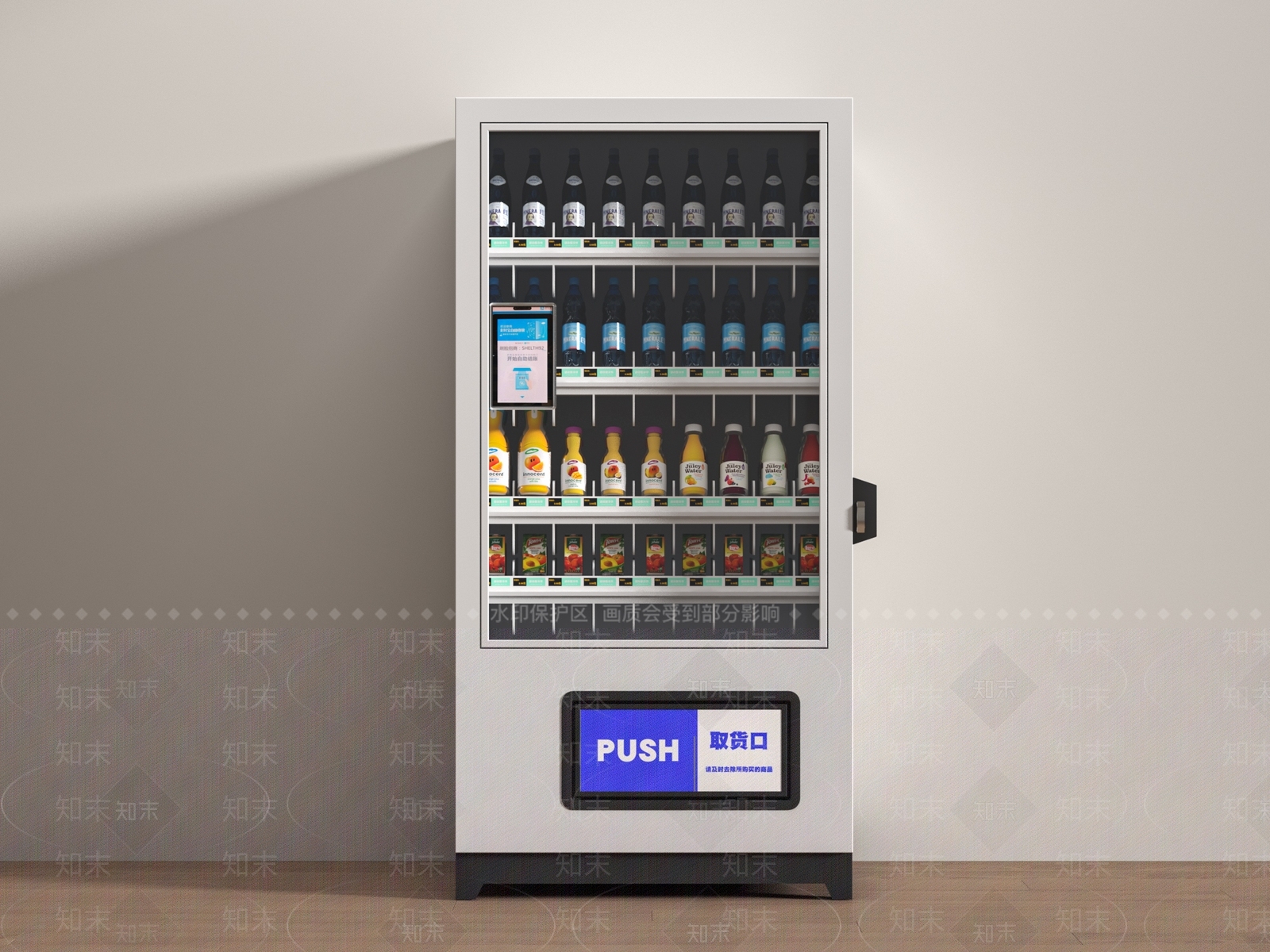 自动售卖机SU模型下载【ID:1182197510】
