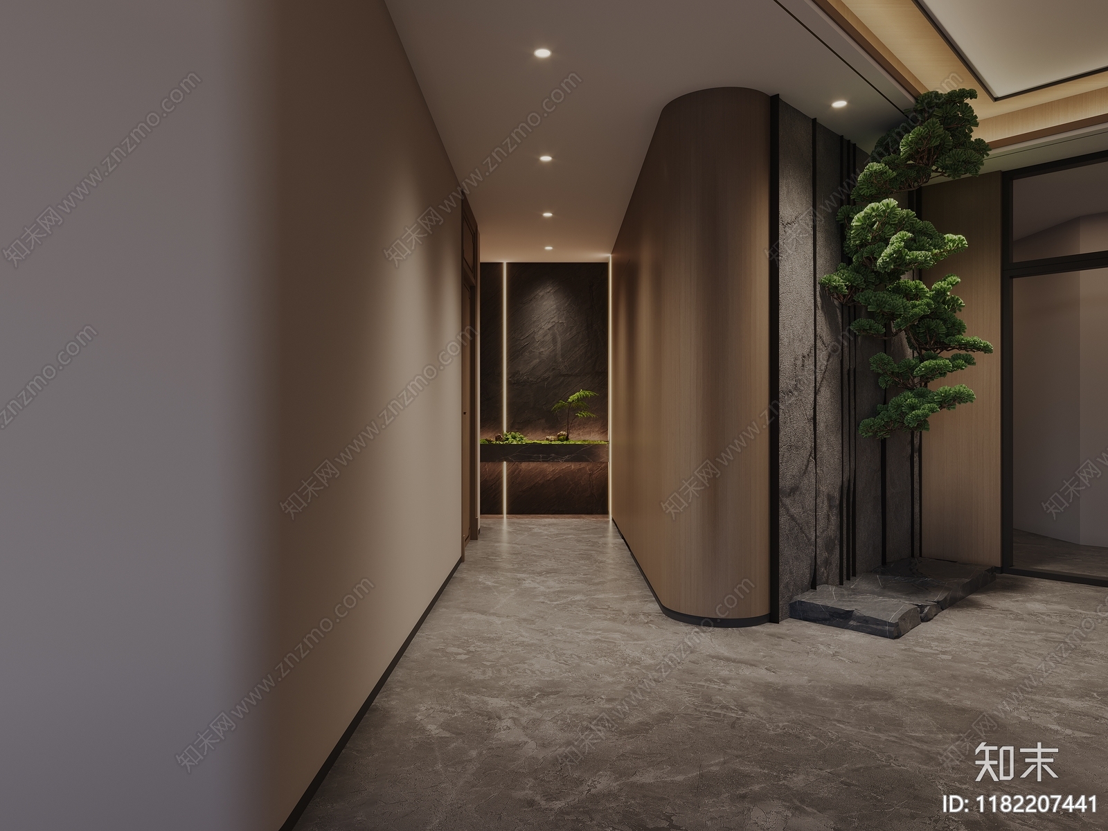 新中式中式休息区3D模型下载【ID:1182207441】