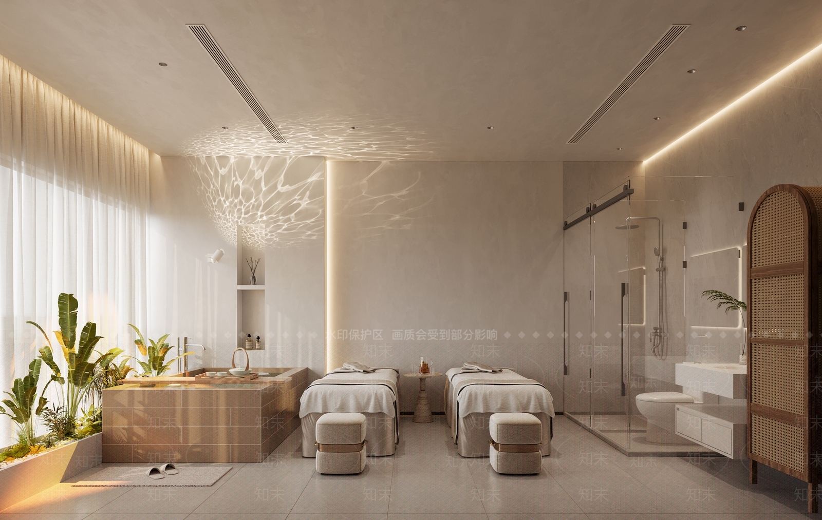现代美容院3D模型下载【ID:1182216251】