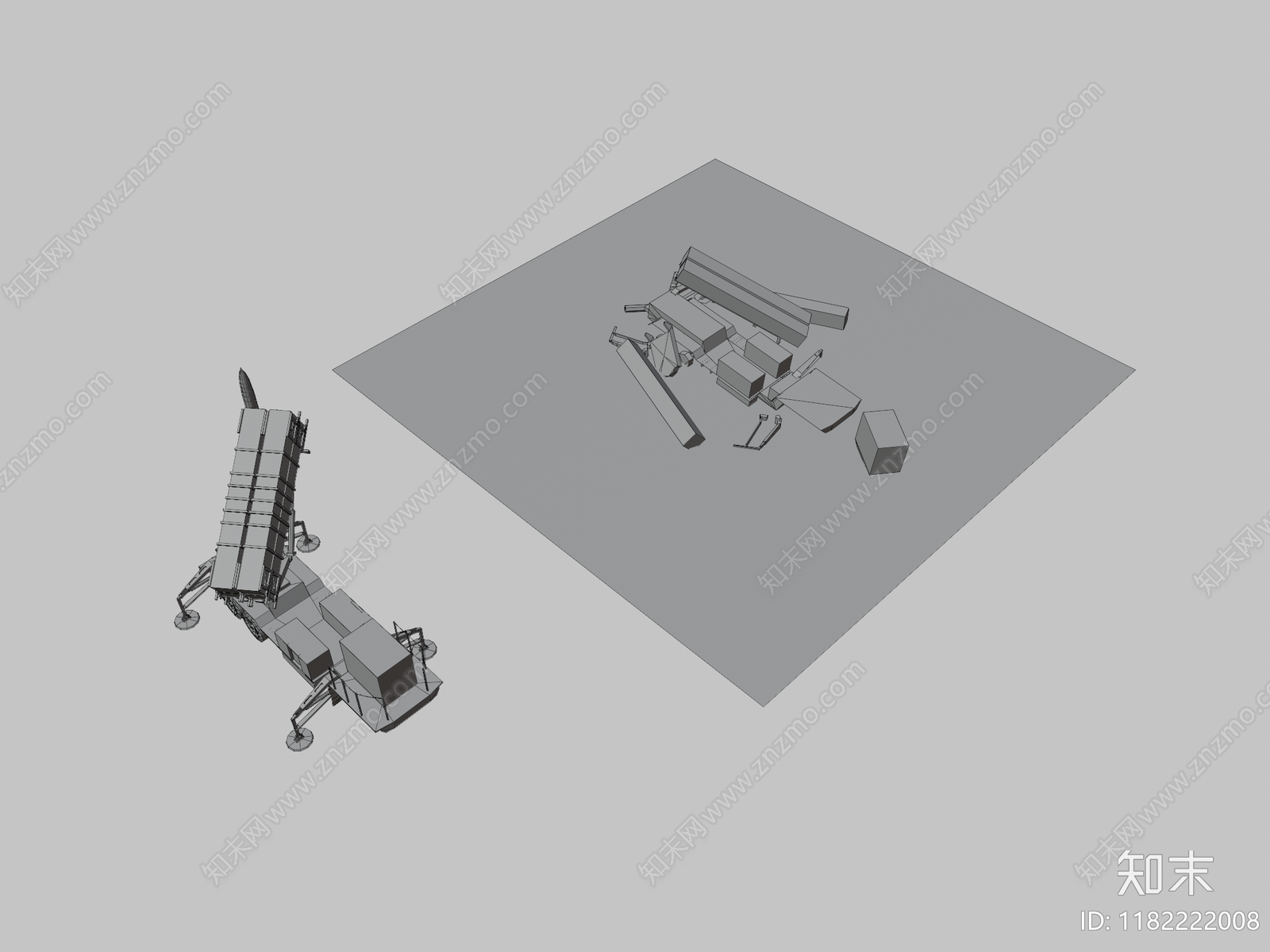 军事器材3D模型下载【ID:1182222008】