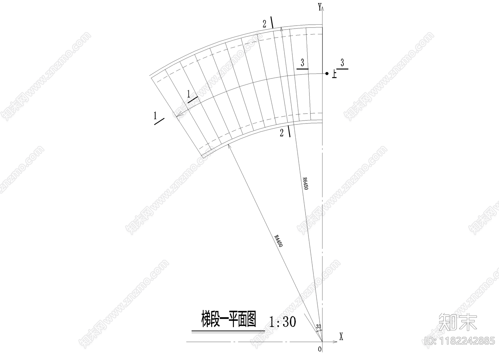 楼梯节点cad施工图下载【ID:1182242885】