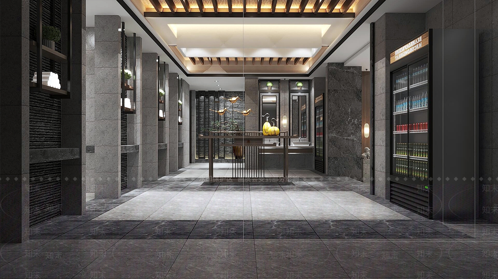 中式其他娱乐空间3D模型下载【ID:1182253724】