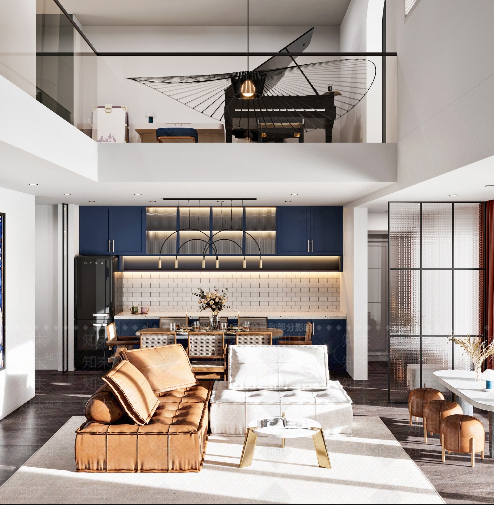 现代雕花3D模型下载【ID:1182263764】