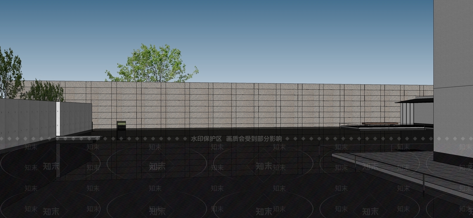 现代日式其他文化场馆SU模型下载【ID:1182264529】