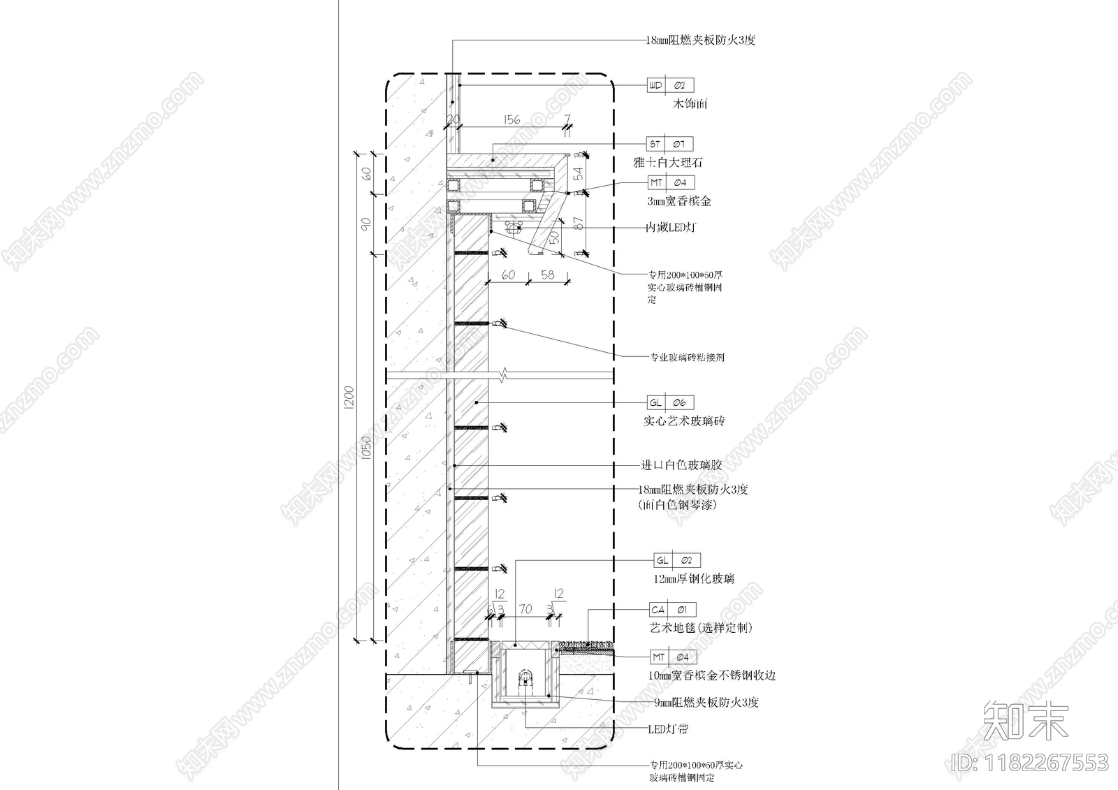 现代家具节点详图cad施工图下载【ID:1182267553】