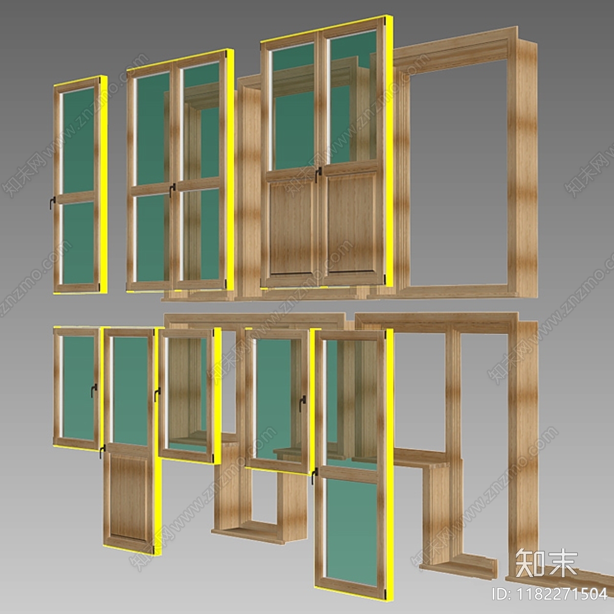 其他门3D模型下载【ID:1182271504】