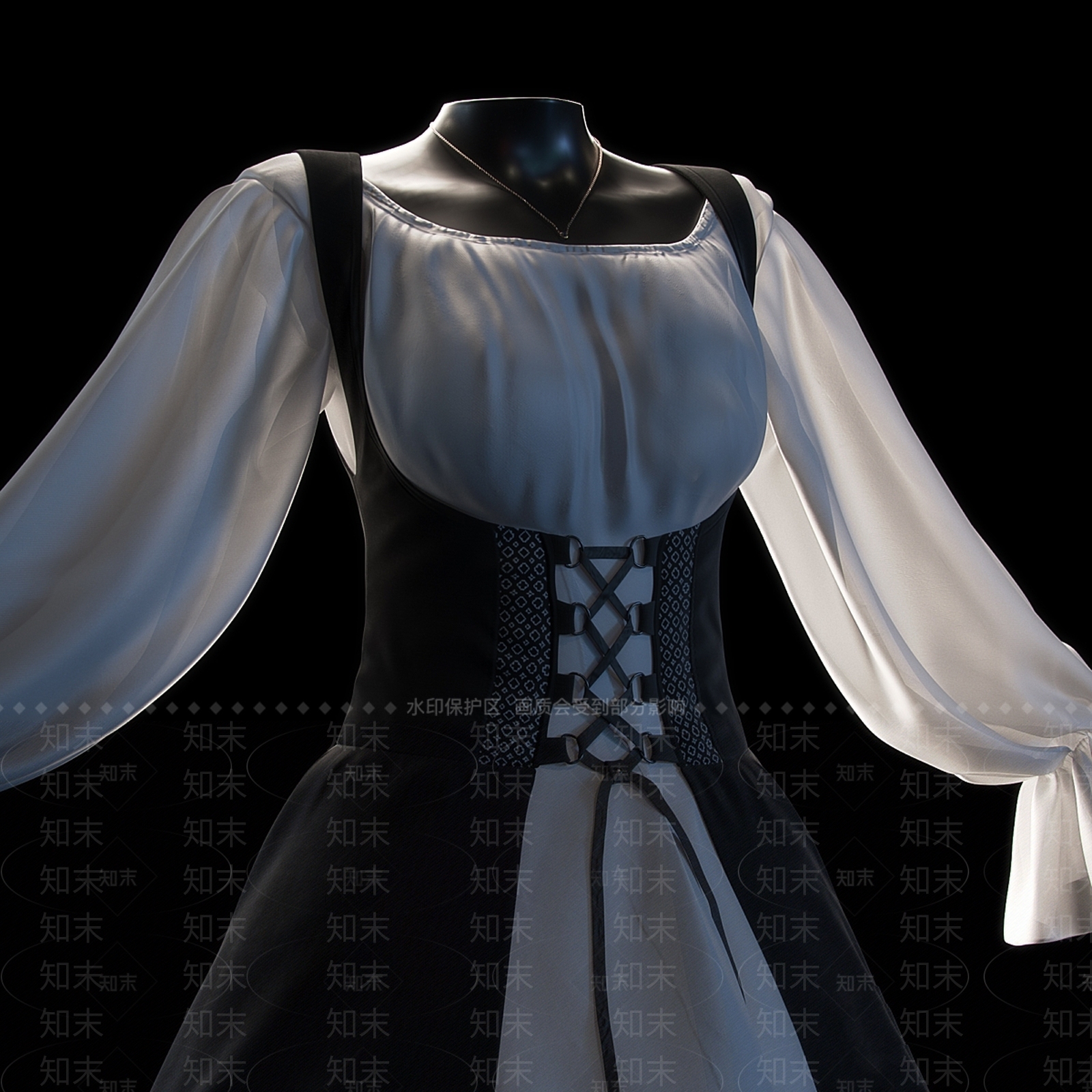 衣服3D模型下载【ID:1182272334】