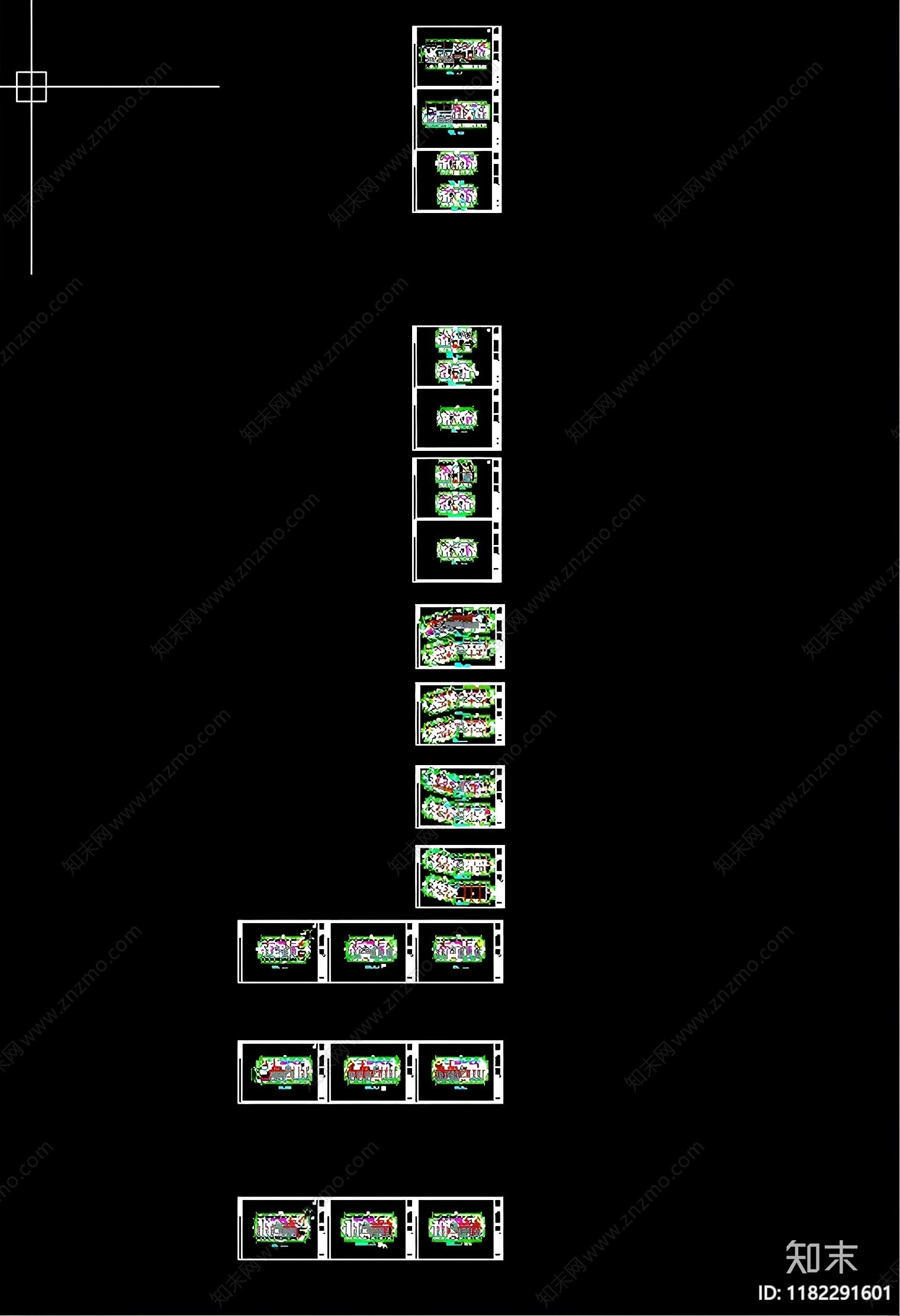 现代医院建筑cad施工图下载【ID:1182291601】