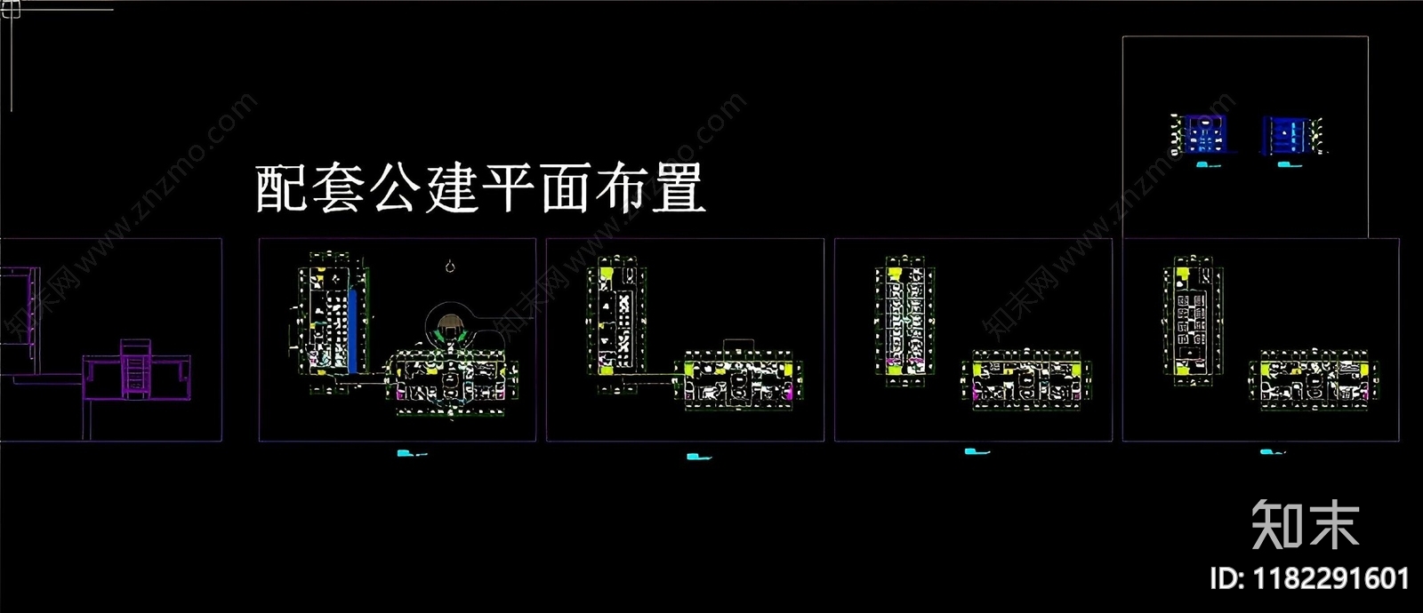 现代医院建筑cad施工图下载【ID:1182291601】