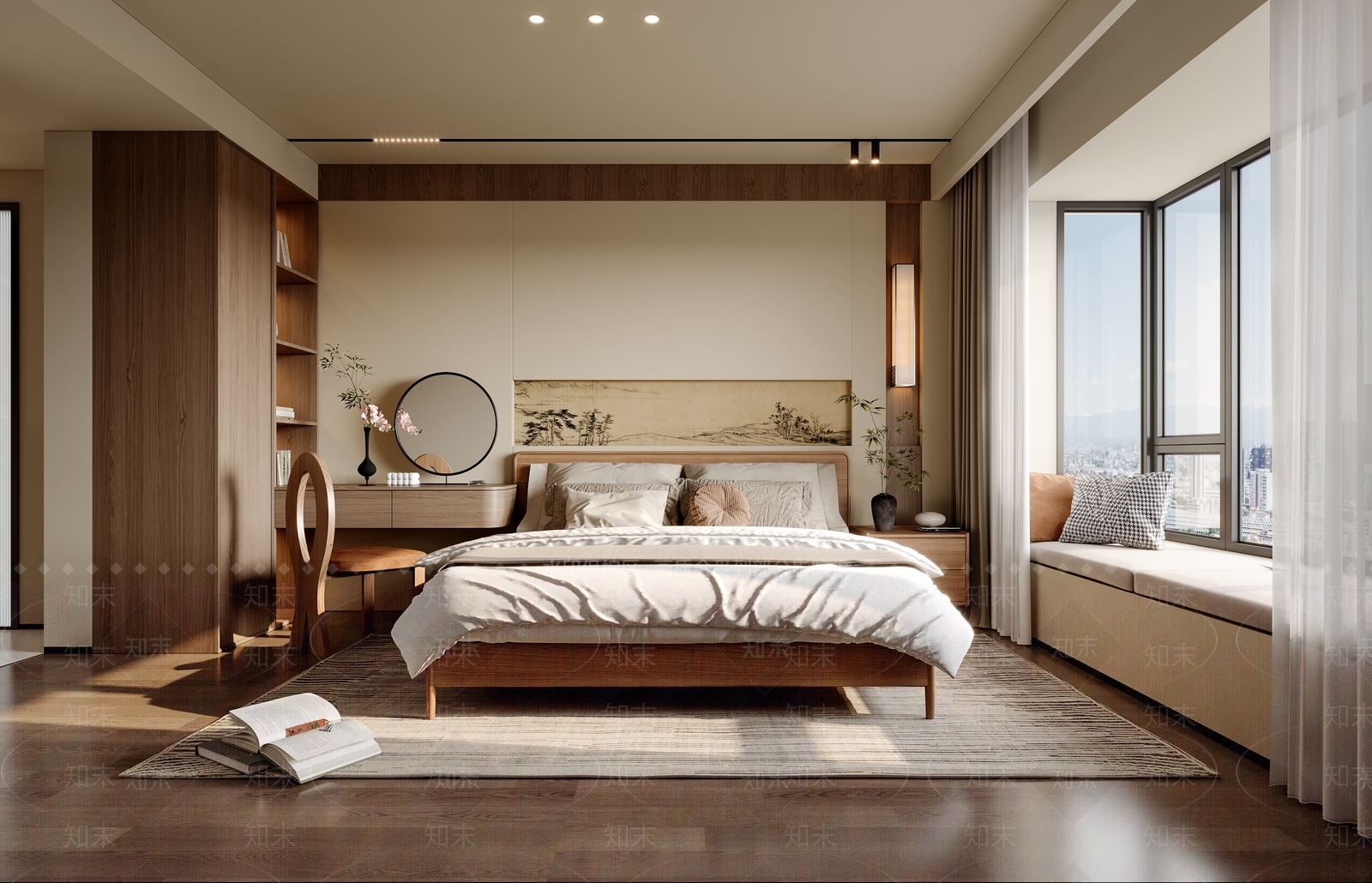 梳妆台梳妆台3D模型下载【ID:1227469912】