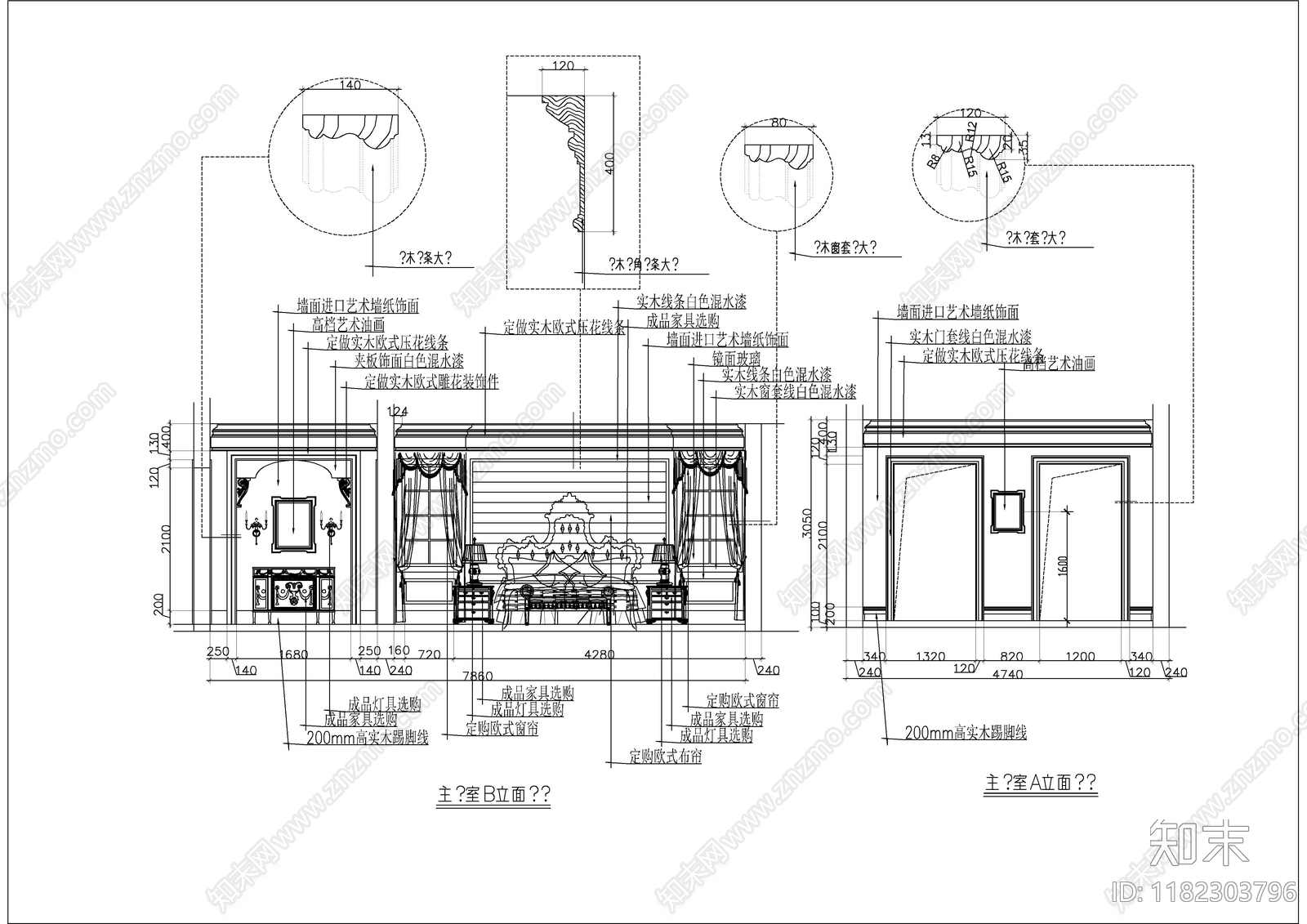 别墅cad施工图下载【ID:1182303796】