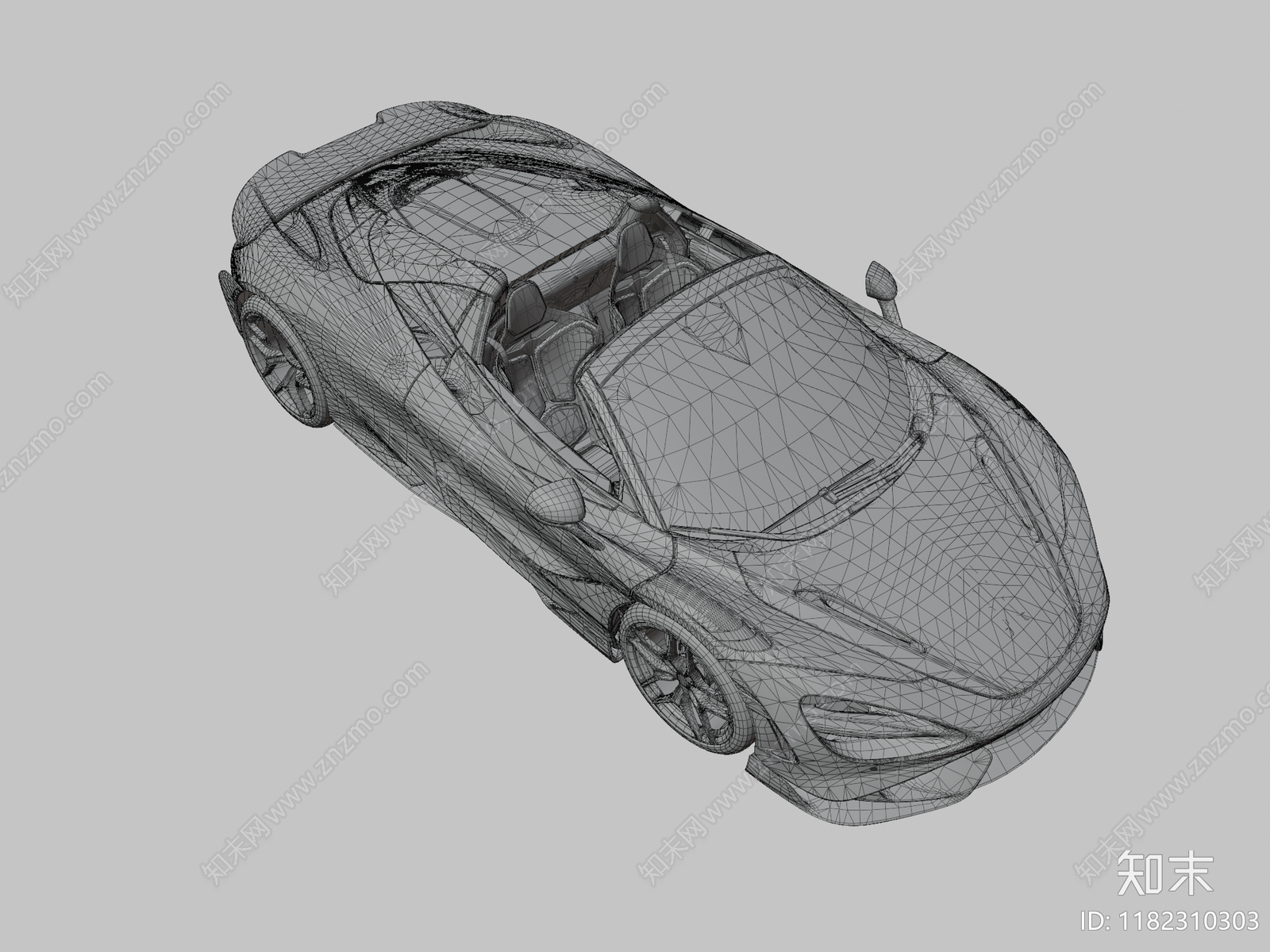 汽车3D模型下载【ID:1182310303】