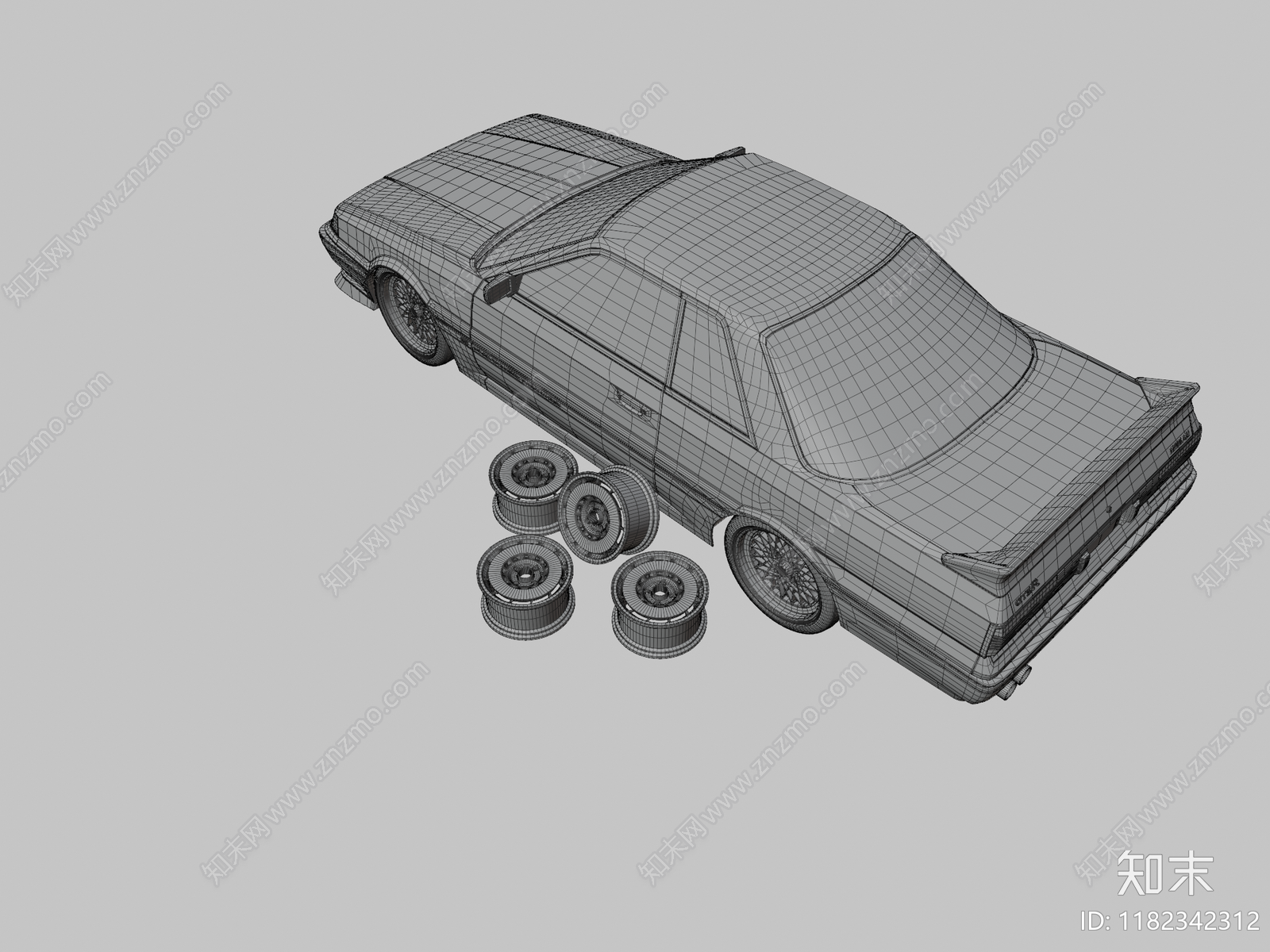 汽车3D模型下载【ID:1182342312】