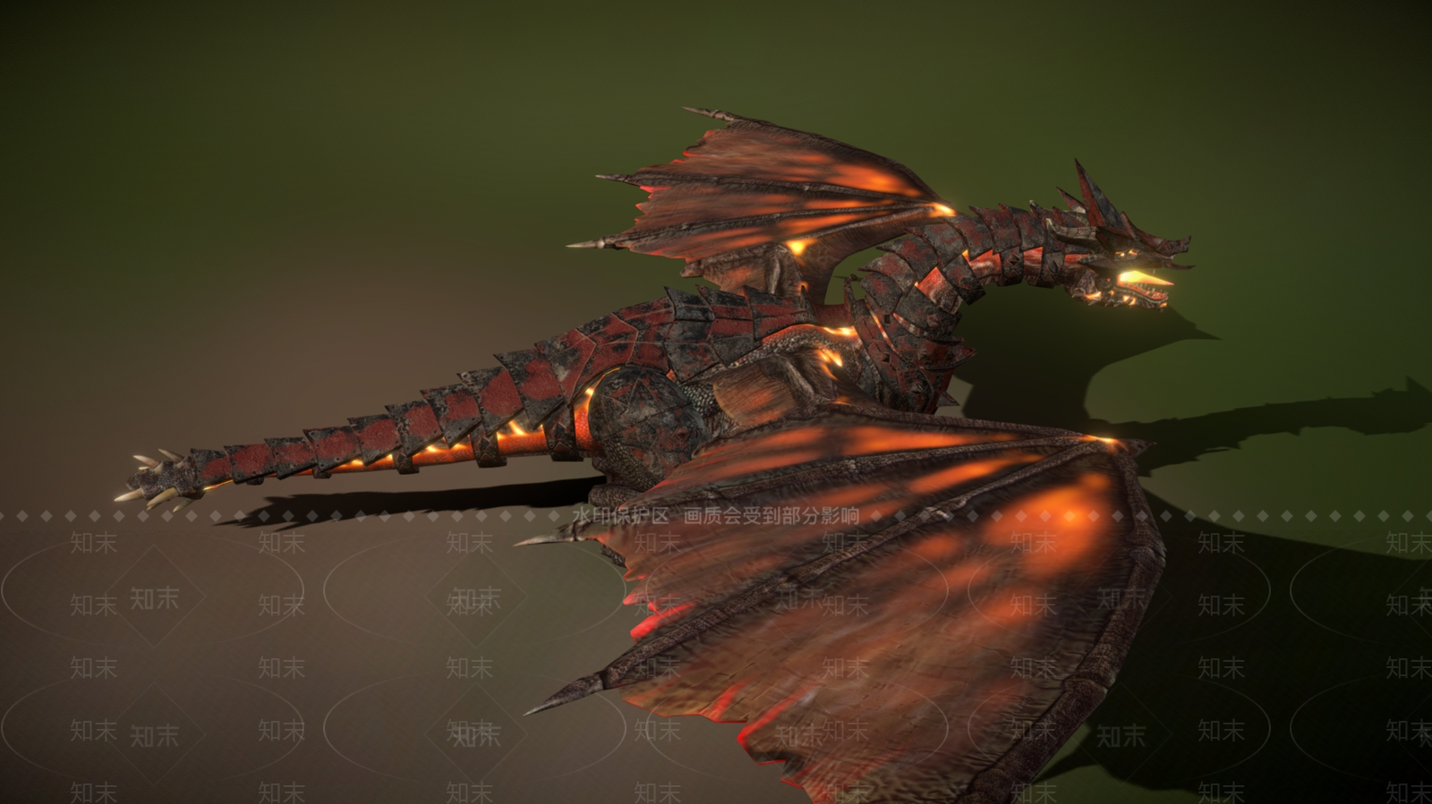 飞行类动物3D模型下载【ID:1182345412】