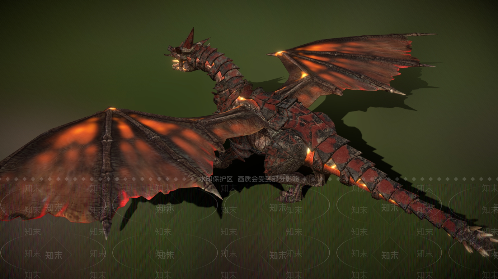 飞行类动物3D模型下载【ID:1182345412】