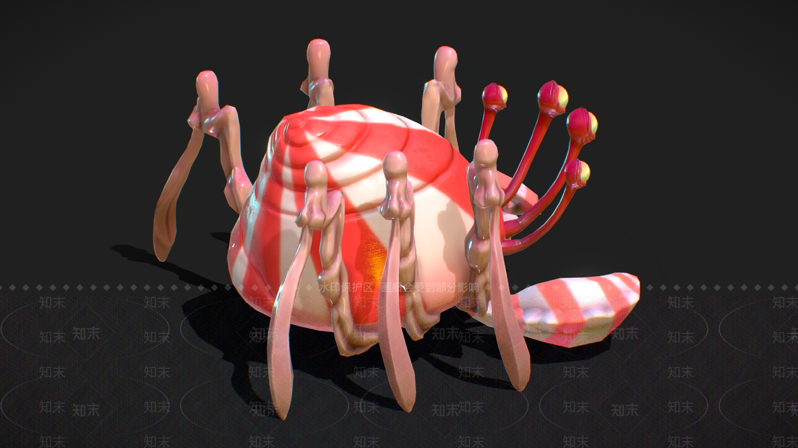 其他动物3D模型下载【ID:1182348100】