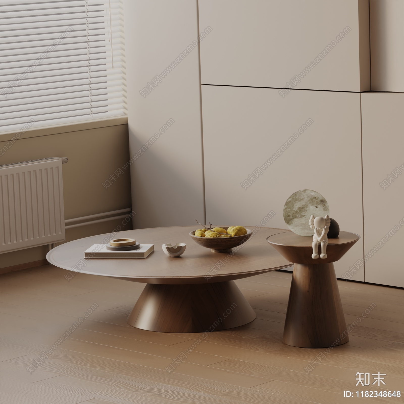 现代茶几3D模型下载【ID:1182348648】