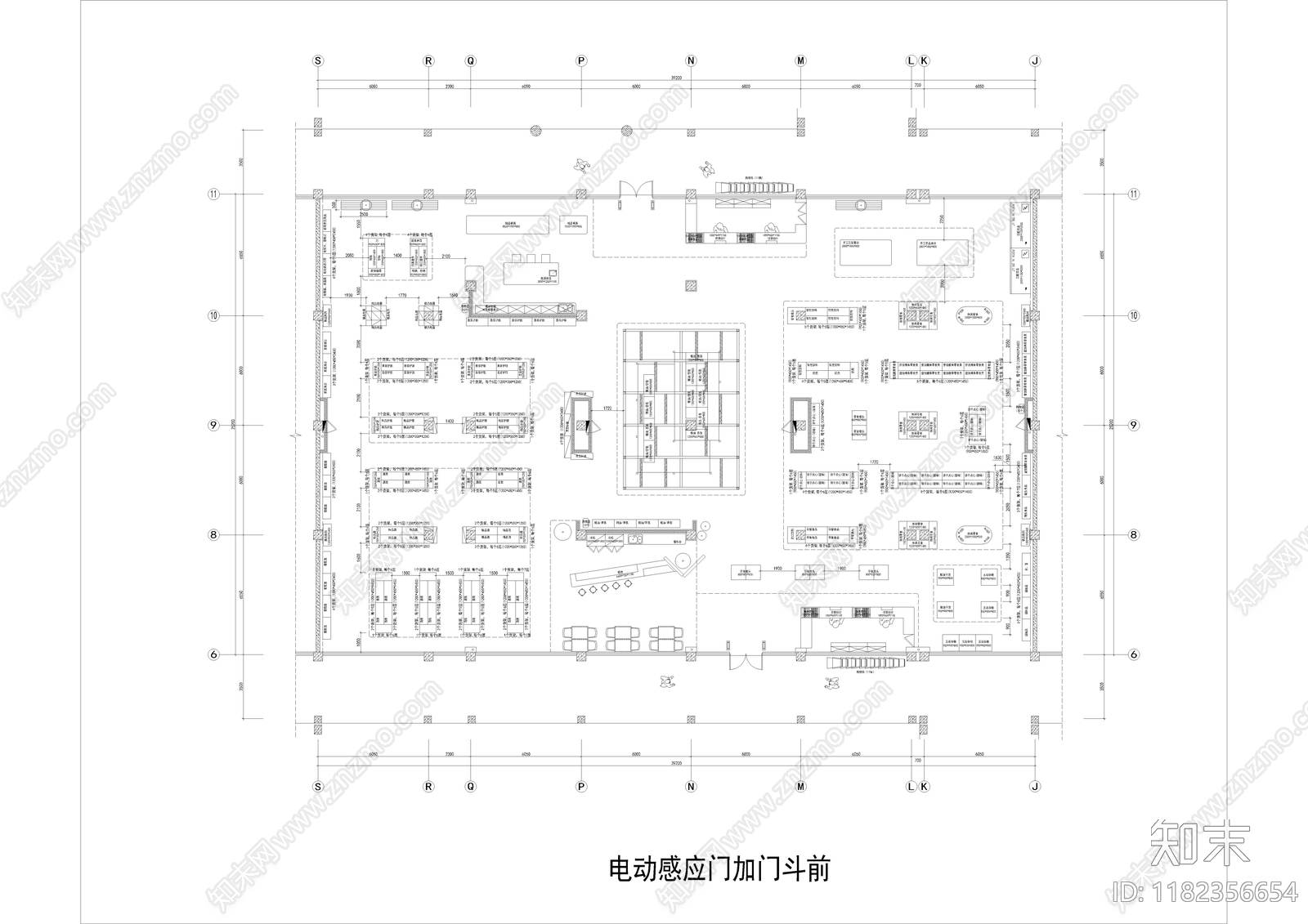 现代其他商业空间cad施工图下载【ID:1182356654】