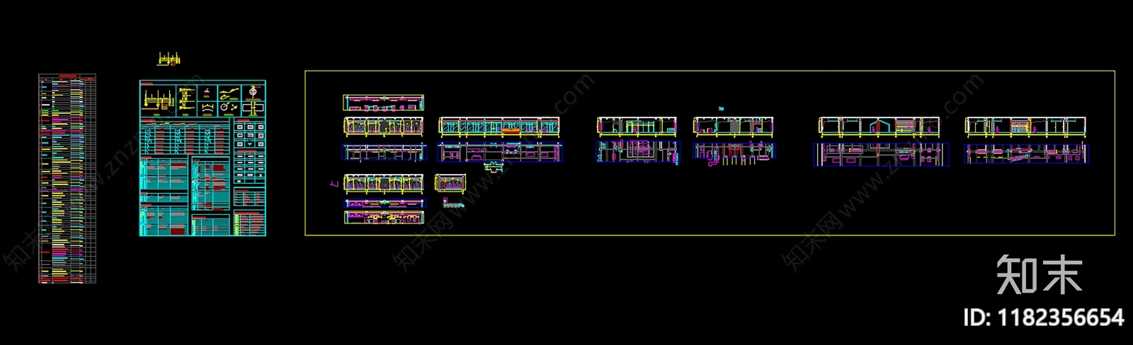 现代其他商业空间cad施工图下载【ID:1182356654】
