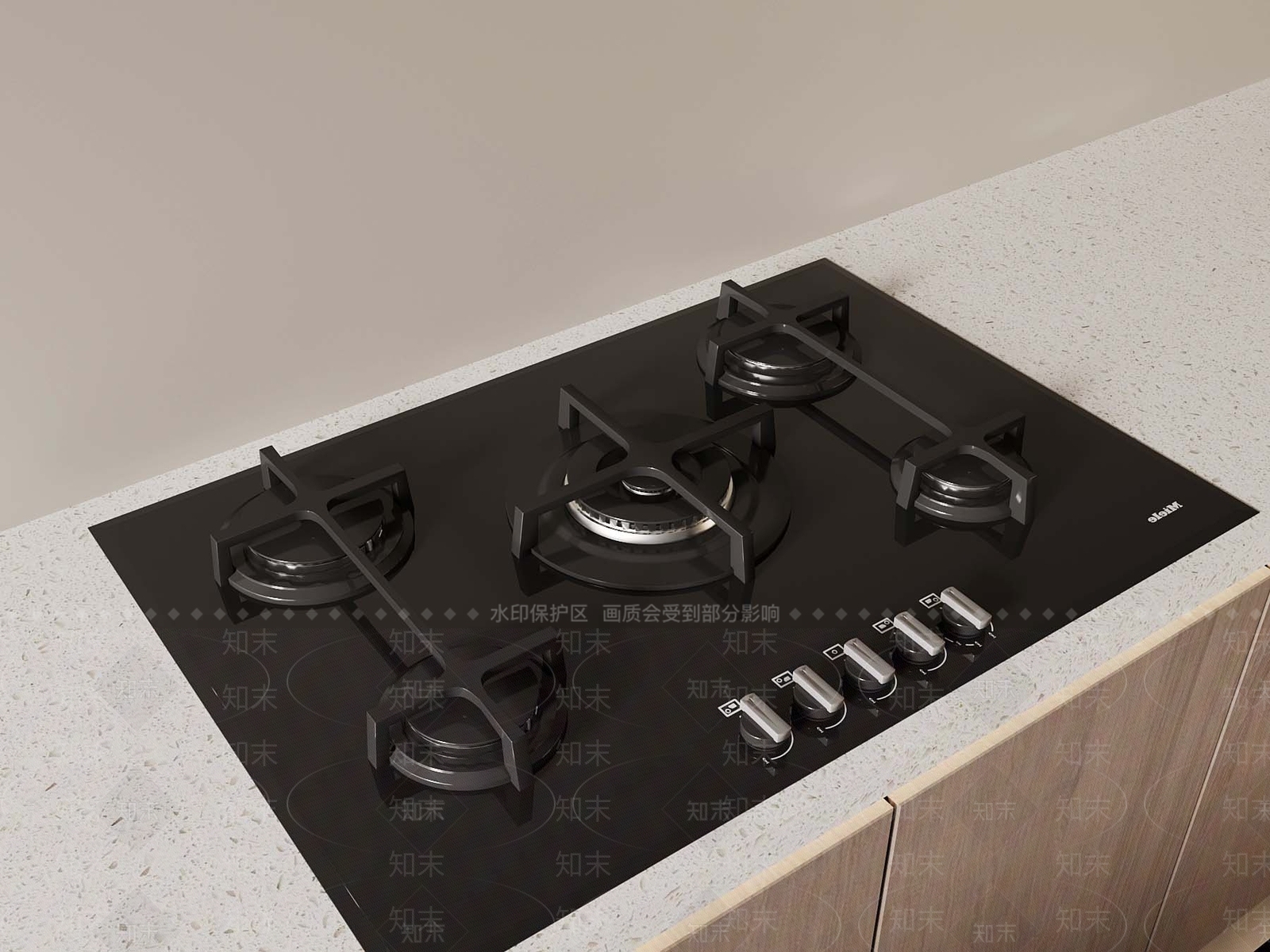 厨房用品组合SU模型下载【ID:1182367254】