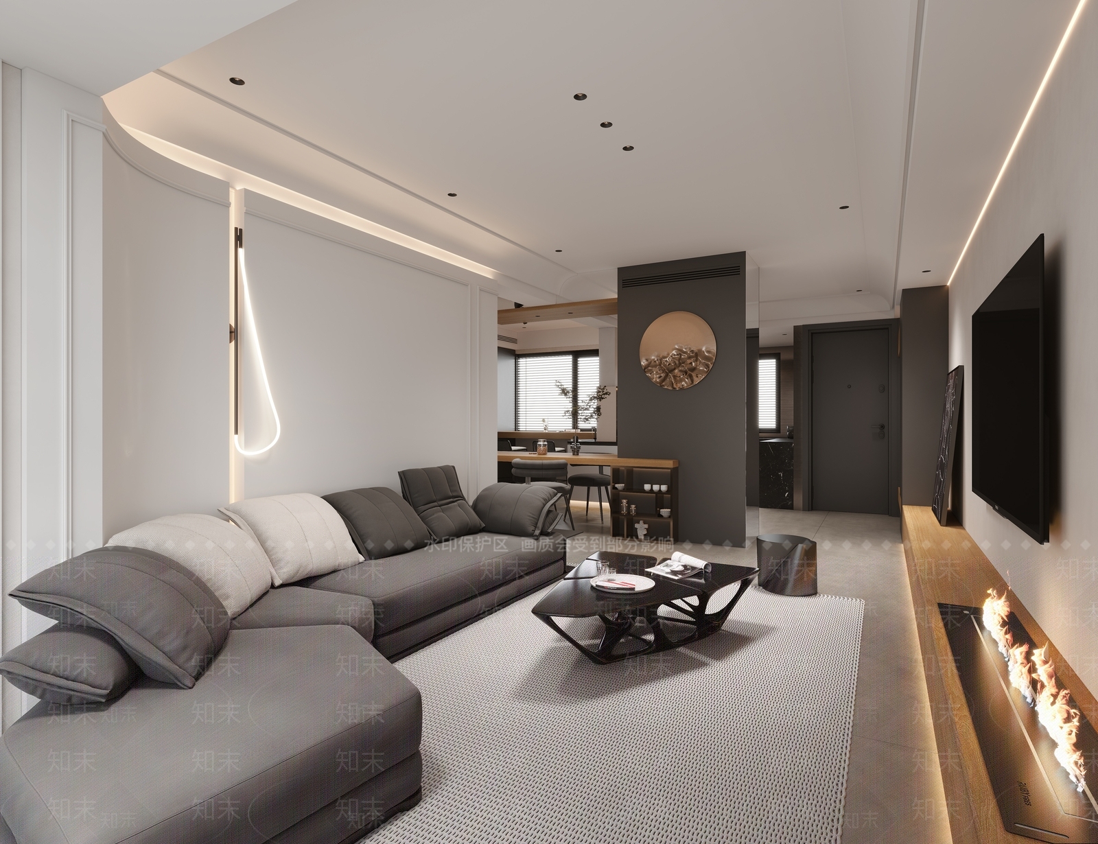 现代雕花3D模型下载【ID:1182374022】