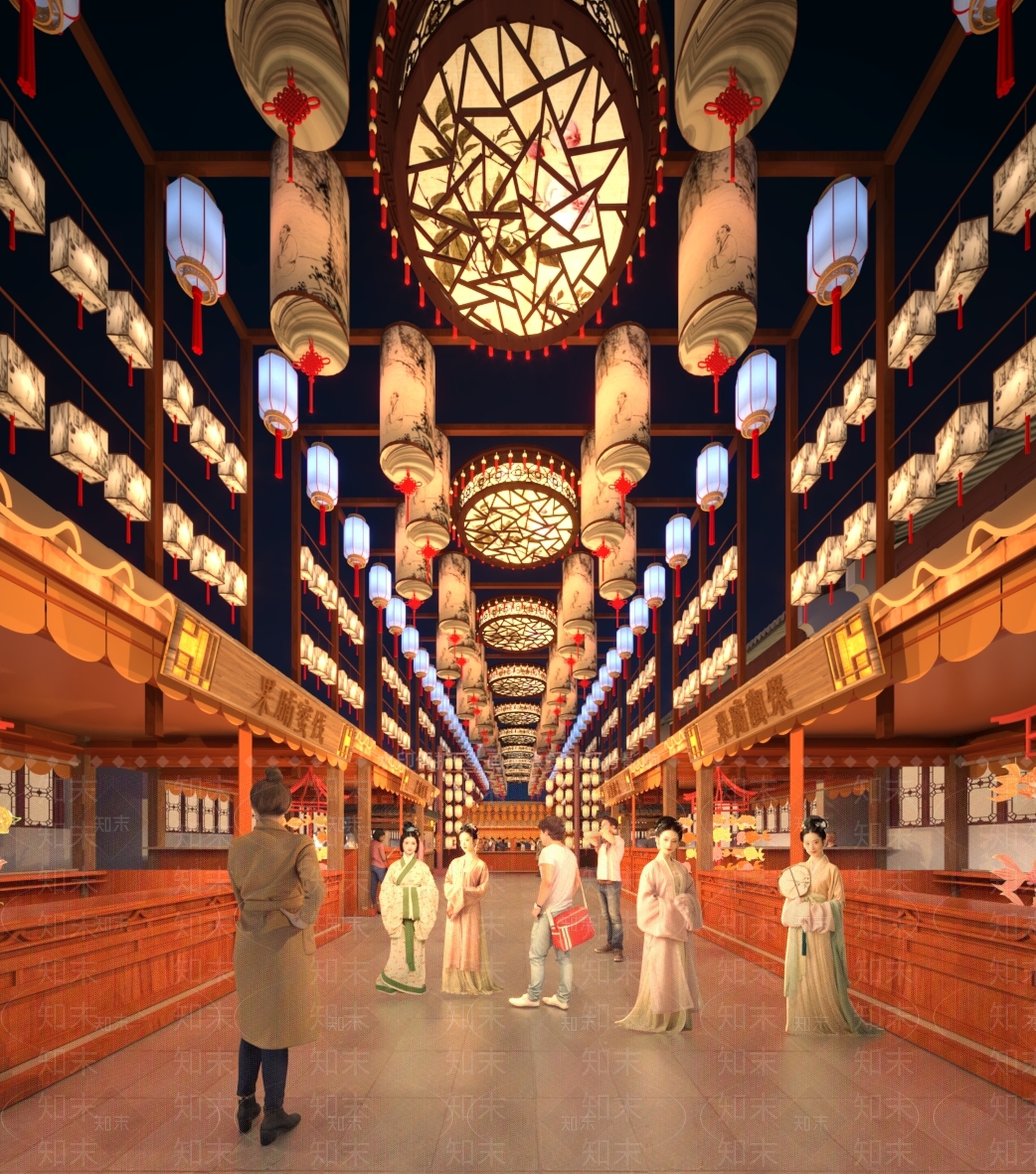中式古建3D模型下载【ID:1182380725】