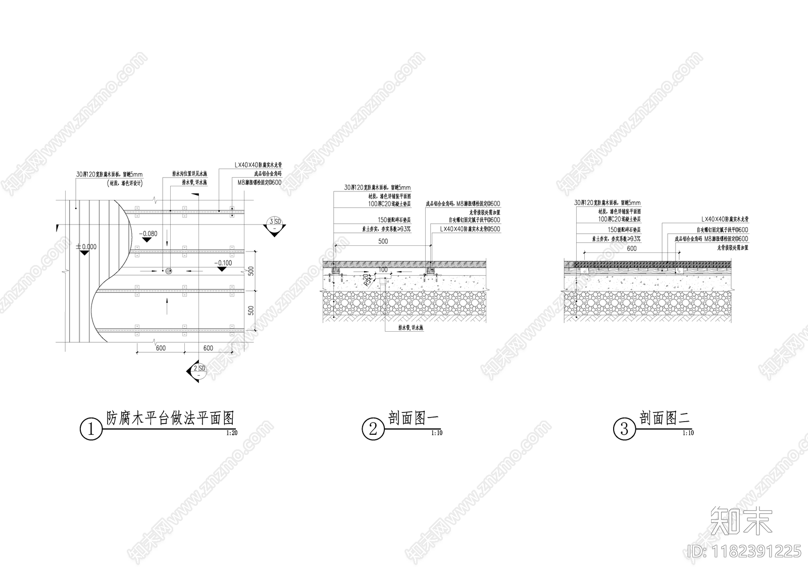 现代平台cad施工图下载【ID:1182391225】