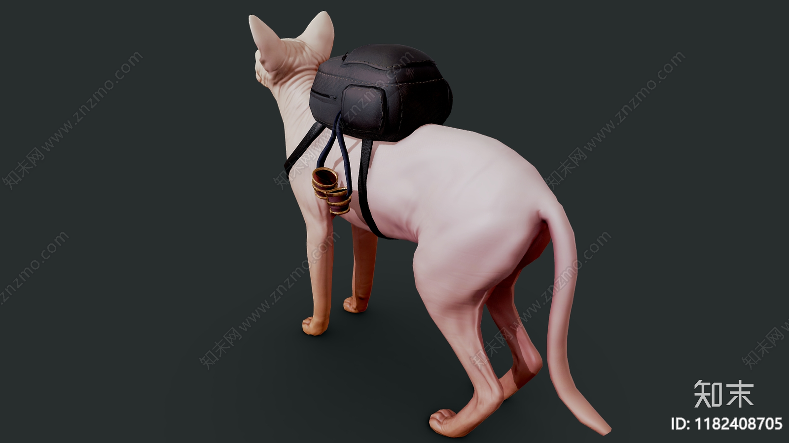 猫3D模型下载【ID:1182408705】