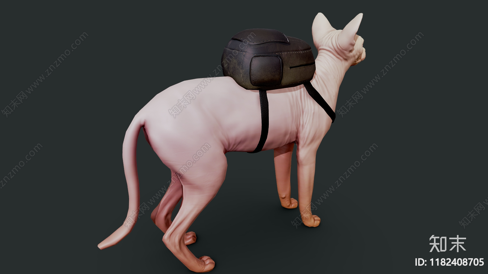 猫3D模型下载【ID:1182408705】