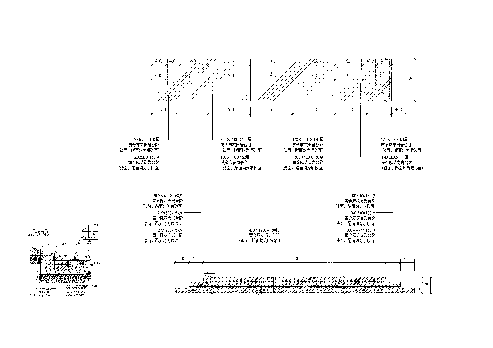 现代公园景观cad施工图下载【ID:1182434163】